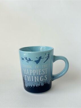 Disney Park Peter Pan Flight Mug “Think of the happiest things”